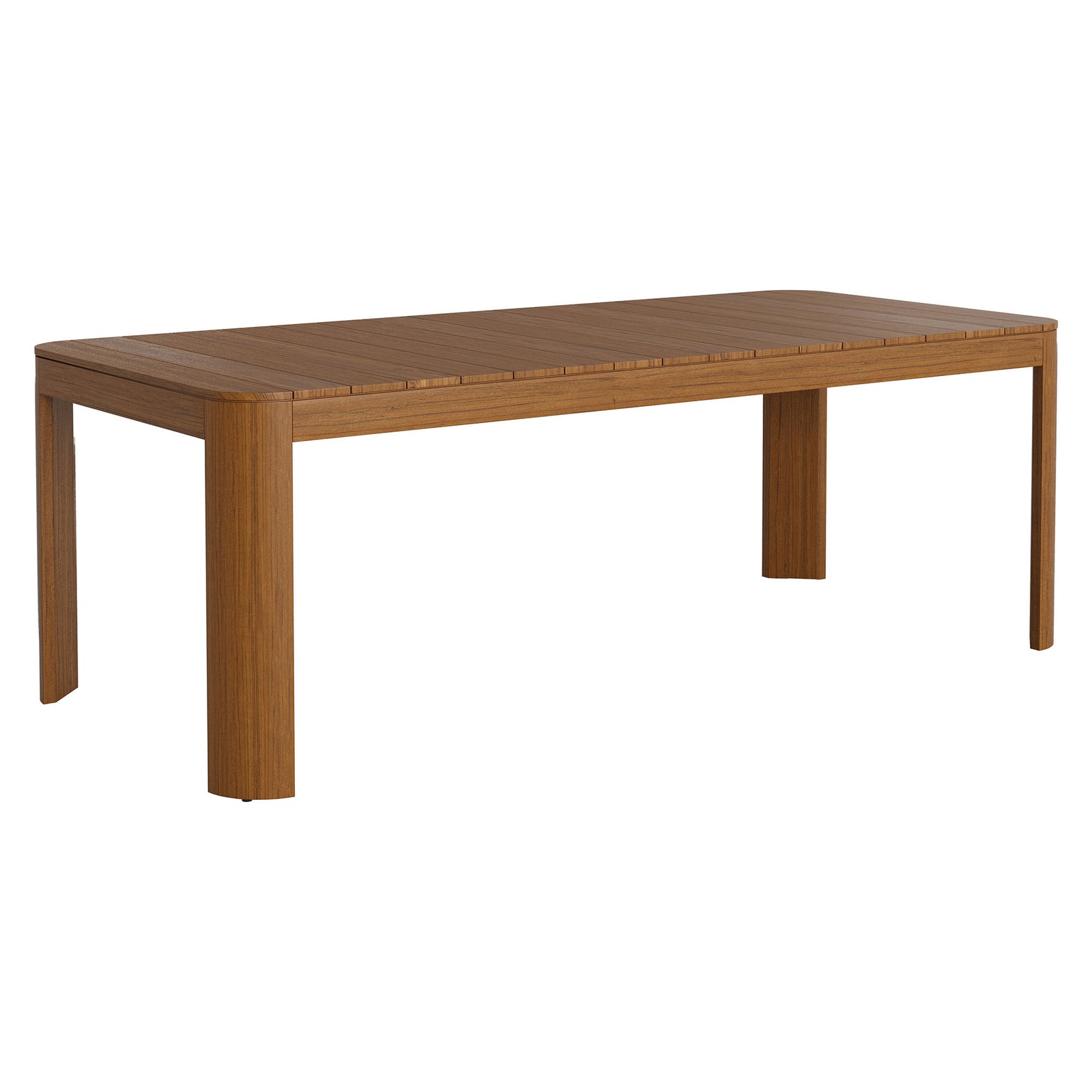 Kona 87 Inch Outdoor Patio Teak Wood Dining Table by Modway