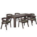 Kona 7-Piece Outdoor Patio Teak Wood Dining Set by Modway