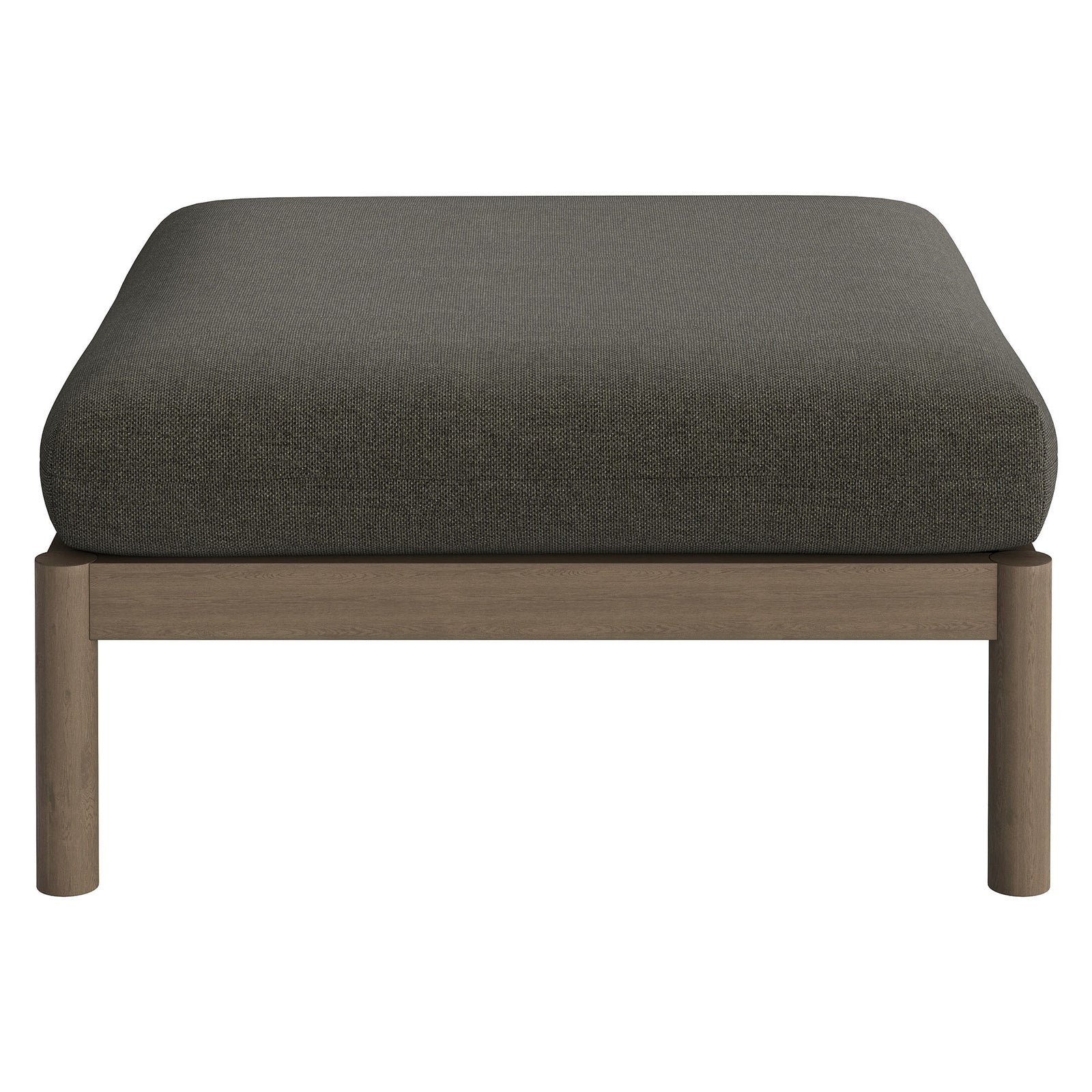 Eleni 2-Piece Outdoor Patio Teak Wood Loveseat with Ottoman Set by Modway