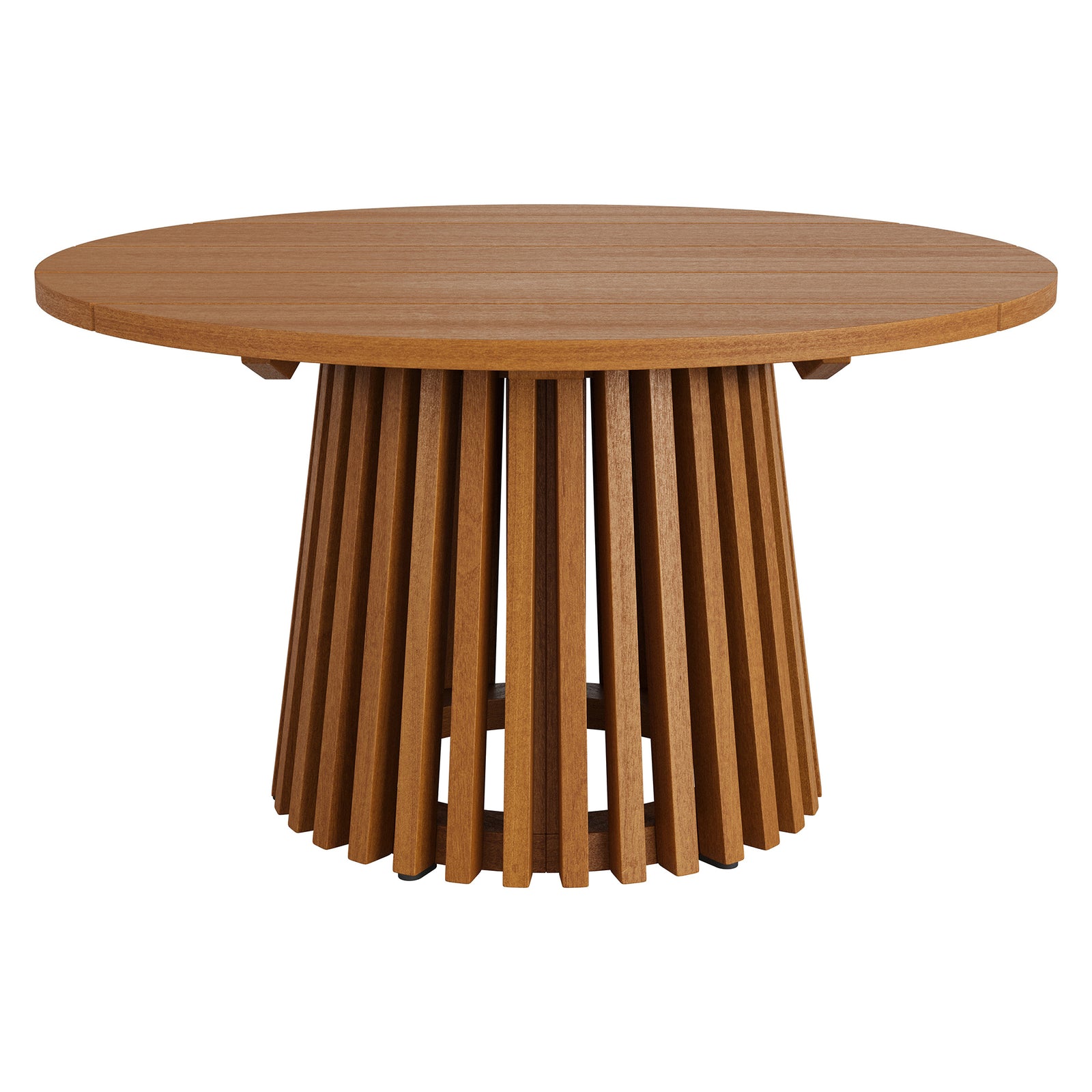 Lane 31 Inch Round Outdoor Patio Teak Wood Coffee Table by Modway