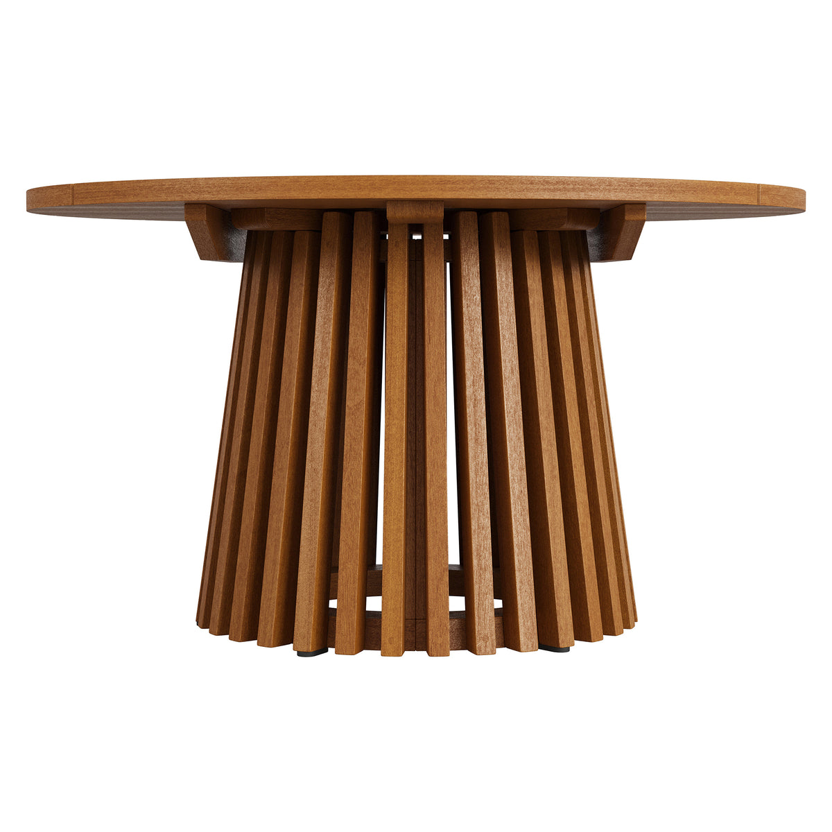 Lane 31 Inch Round Outdoor Patio Teak Wood Coffee Table by Modway