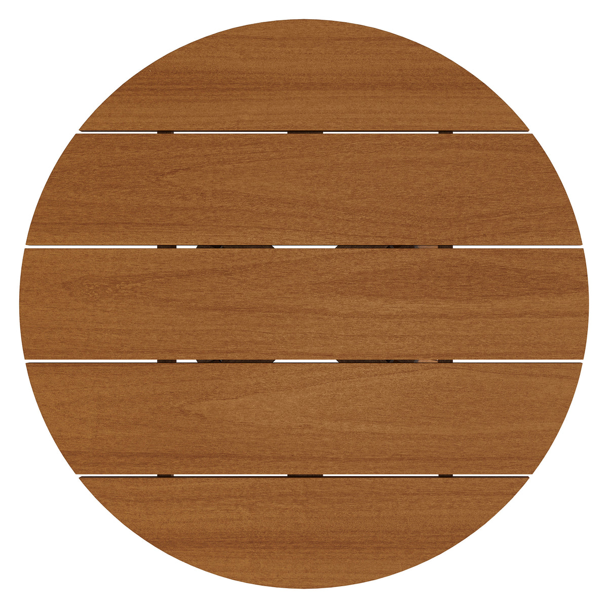 Lane 31 Inch Round Outdoor Patio Teak Wood Coffee Table by Modway