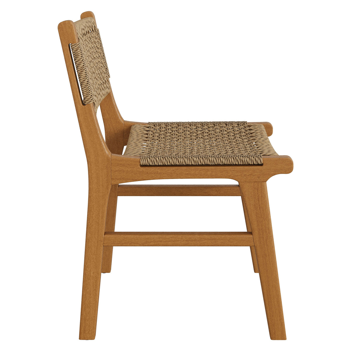 Rowe Outdoor Patio Teak Wood Dining Chair by Modway