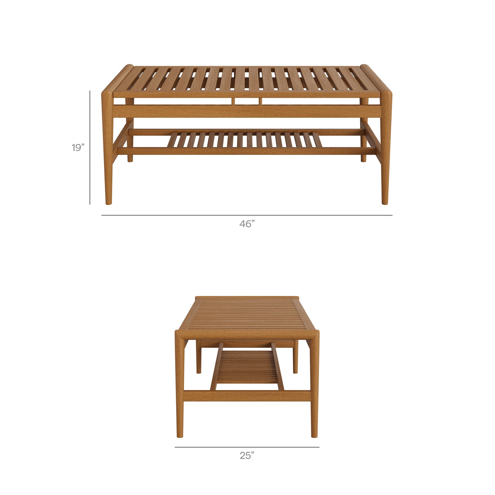Hayden 4-Piece Outdoor Patio Teak Wood Furniture Set by Modway