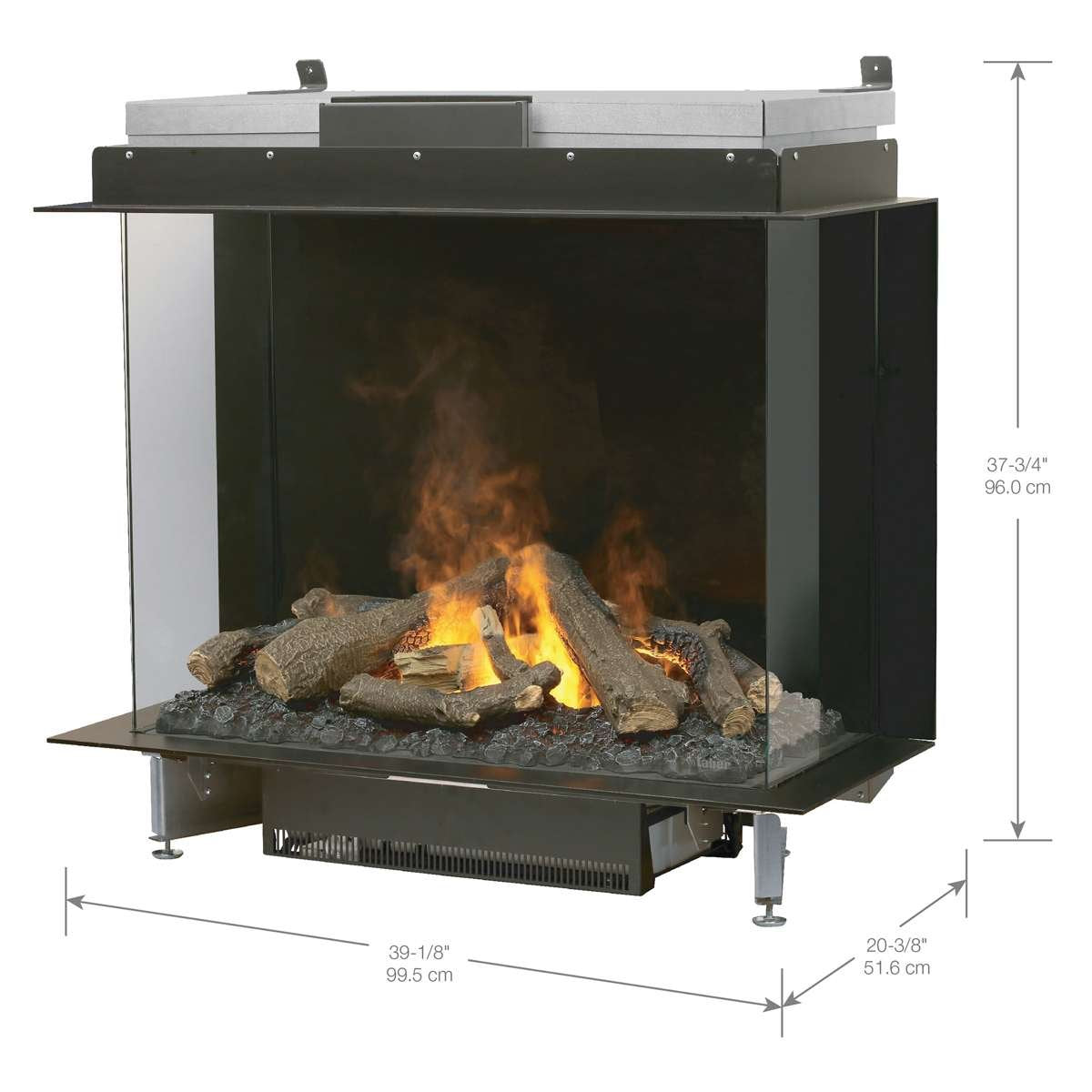 e-MatriX 32x26 Three-Sided Bay - Dimensions