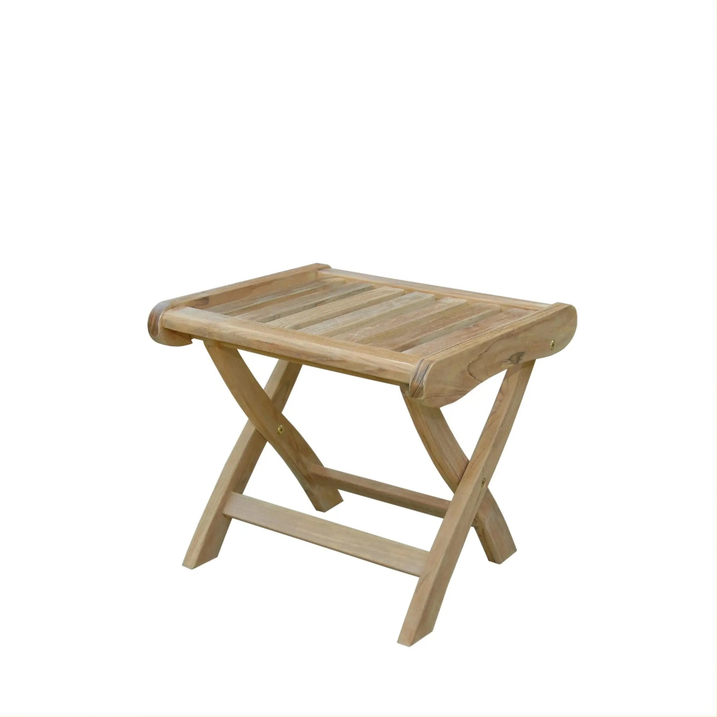 Bahama Katana 4-Pc Teak Recliner & Folding Table Set with Ottoman | BetterPatio // BetterPatio.com