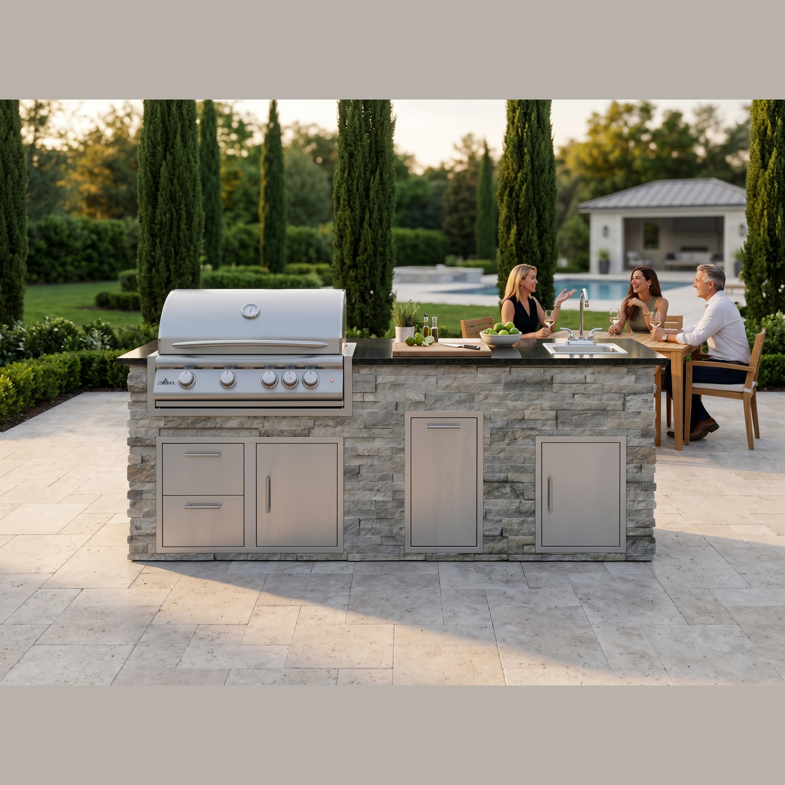 9L-PRO-DDC 96" Blaze Quick Ship Island