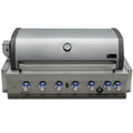 Mont Alpi 805 Built In 44 Inch Grill with Six Burners, Natural Gas and Propane Ready
