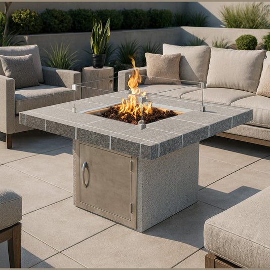 Mesa S201M Fire Pit - environment view