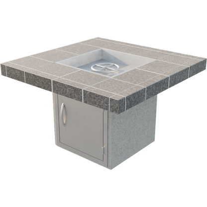 Mesa S201M Fire Pit - isolated view, no wind guard