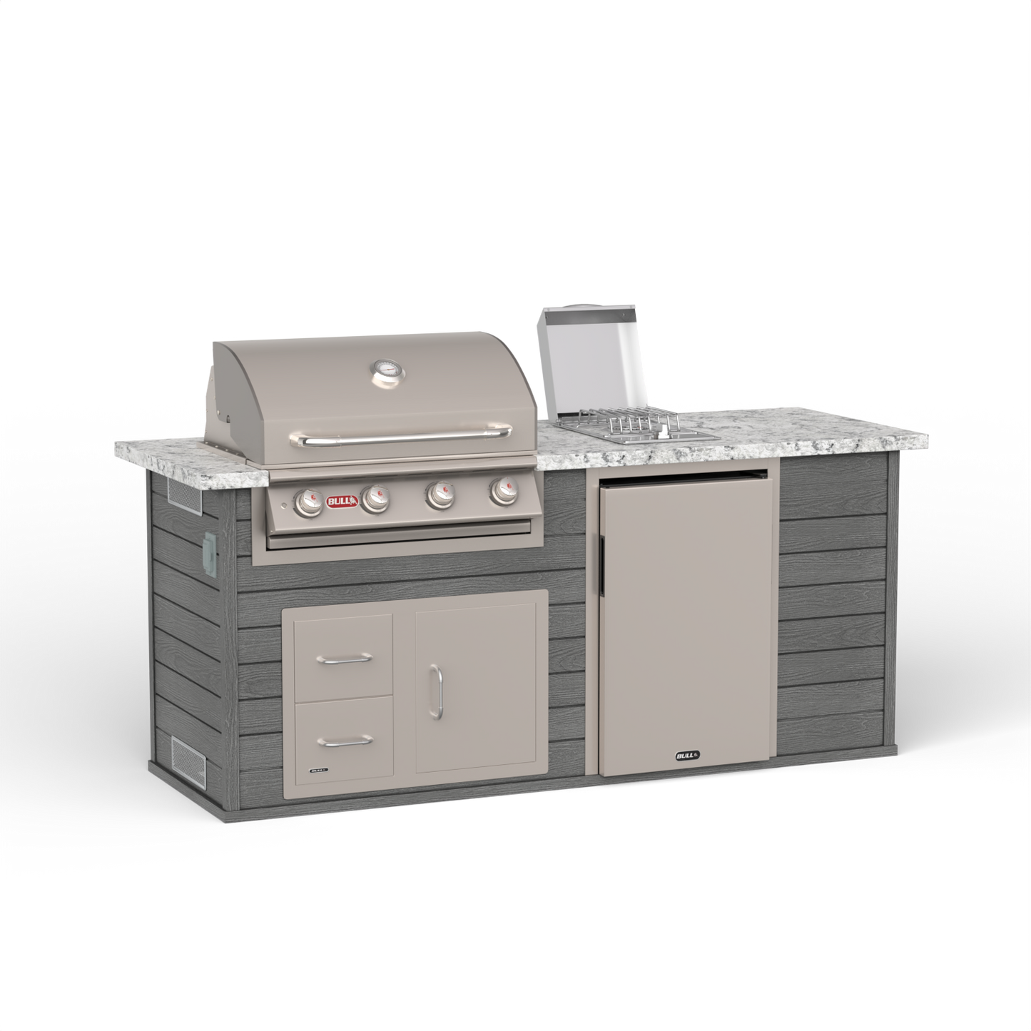 Bull Core Series Outdoor Kitchen (ODK) Island Bull BBQ