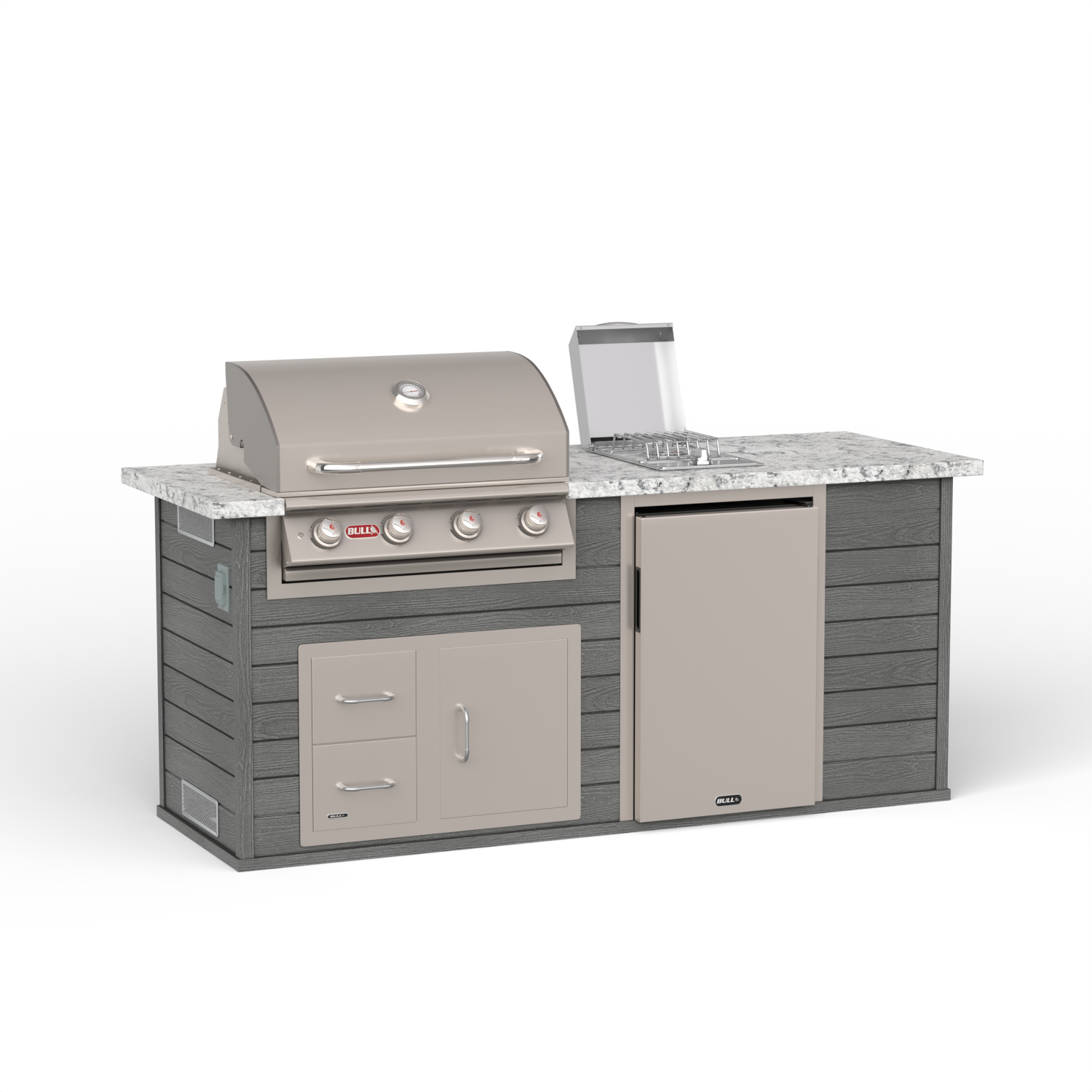 Bull Core Series Outdoor Kitchen (ODK) Island Bull BBQ