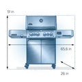 Napoleon PHANTOM PRESTIGE® 500 Connected RSIB with Infrared Side and Rear Burners