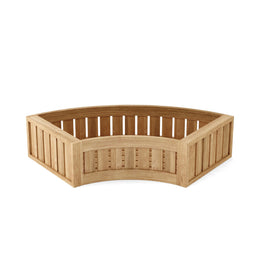 Circular Modular Planter - A-Grade Teak Round Outdoor Planter