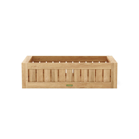 Wooden crate on a white background