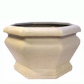 Jardienere Large Octagonal Planter - Cast Limestone Outdoor Planter