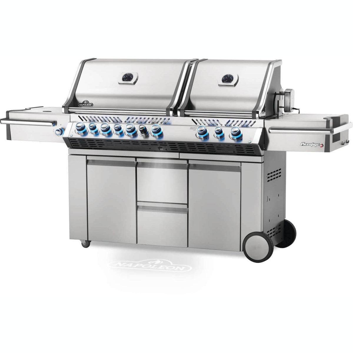 Napoleon PRESTIGE PRO™ 825 RSBI with Power Side Burner, Infrared Rear &amp; Bottom Burners