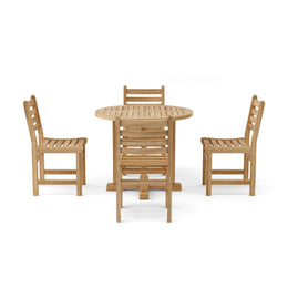 Montage Windham 5 - Piece Teak Outdoor Dining Set