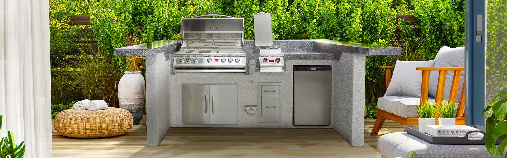Cal Flame BBQ Islands + Outdoor Kitchens - BetterPatio.com