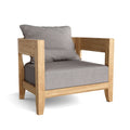 Coronado 5 - Piece Teak Deep Seating Set with Swivel Armchair & Sunbrella Cushions