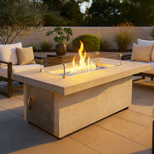 Cal Flame Outdoor Fire pit 48 inch FPT-RT501M Cal Flame