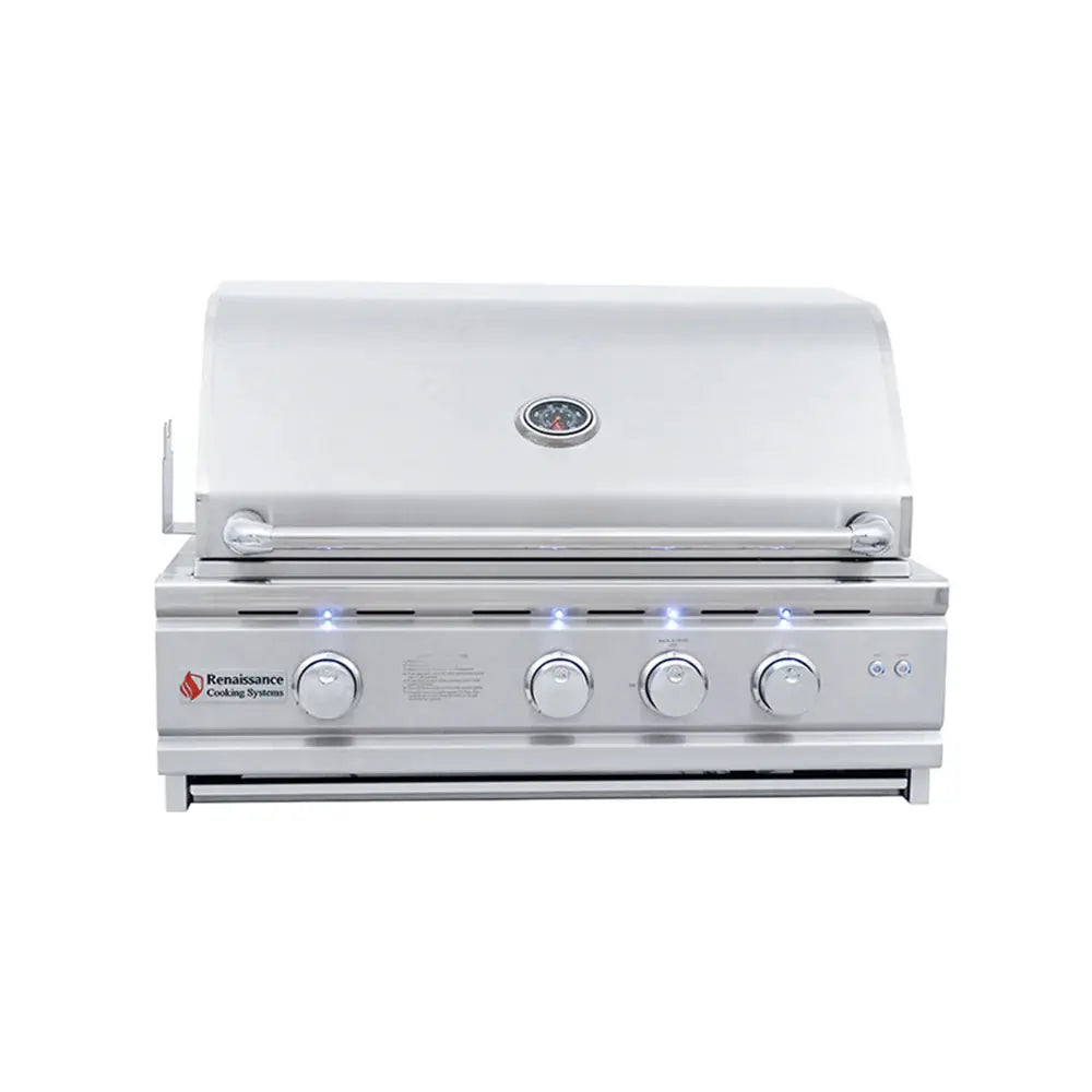 RCS 30 Inch Cutlass Pro Grill RC30BL - main product front view stainless steel