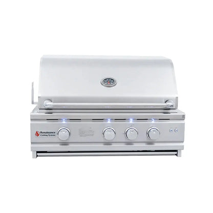 RCS 30 Inch Cutlass Pro Grill RC30BL - main product front view stainless steel