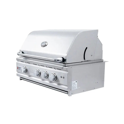 RCS 30 Inch Cutlass Pro Grill RC30BL - stainless steel burner grates close-up