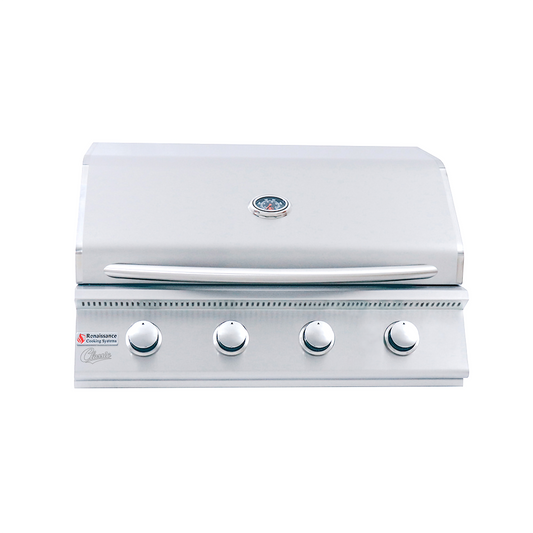 RCS RCG32 32 inch Classic Built-In Grill front view