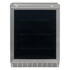 RCS 24 Inch Outdoor Rated Refrigerator with Glass Door - REFR2D