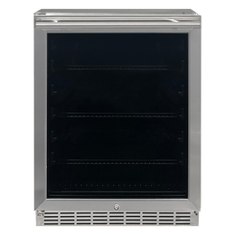 RCS 24 Inch Outdoor Rated Refrigerator with Glass Door - REFR2D