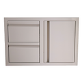 RCS Valiant Double Drawer & Door Combo with Soft Close - VDC1SC