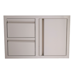 RCS Valiant Double Drawer & Door Combo with Soft Close - VDC1SC