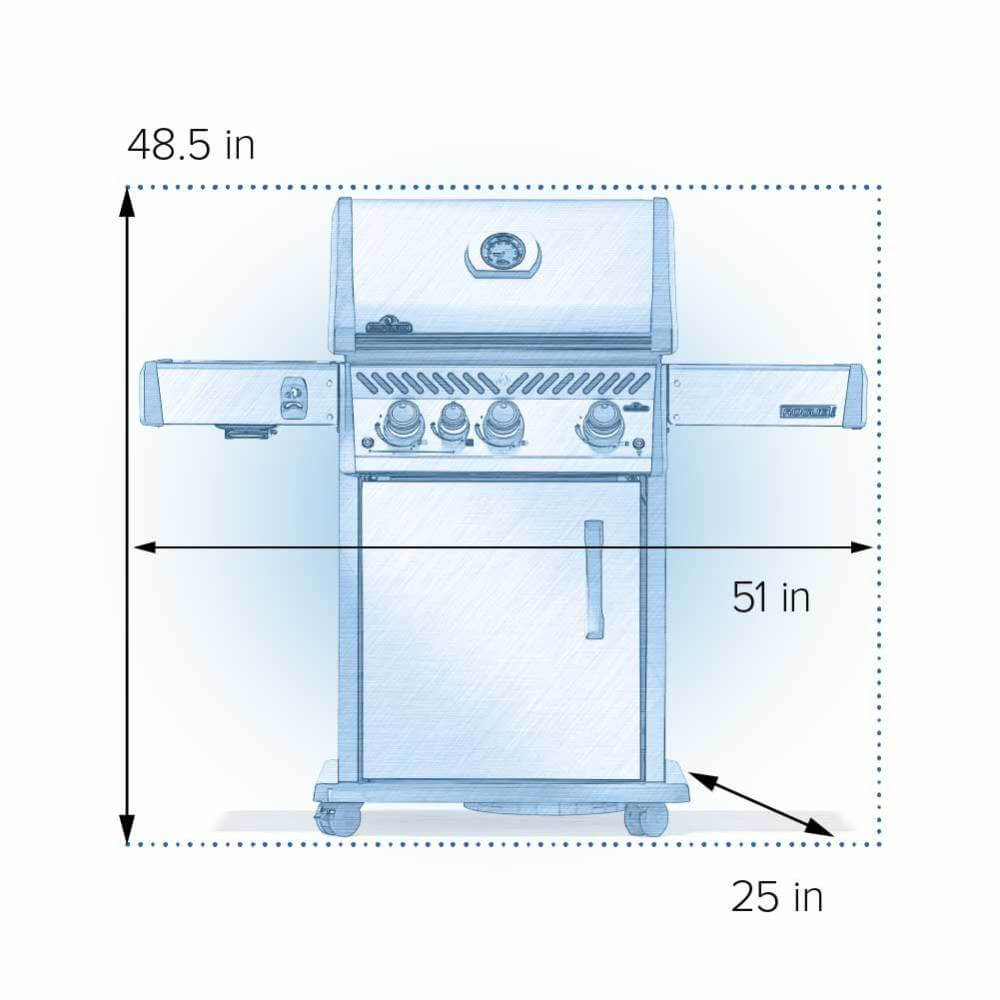 Napoleon Rogue® PRO 425 SIB with Infrared Side Burner