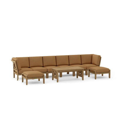 Bahama Chicago 7-Piece Teak Outdoor Dining Set Chair B | BetterPatio // BetterPatio.com