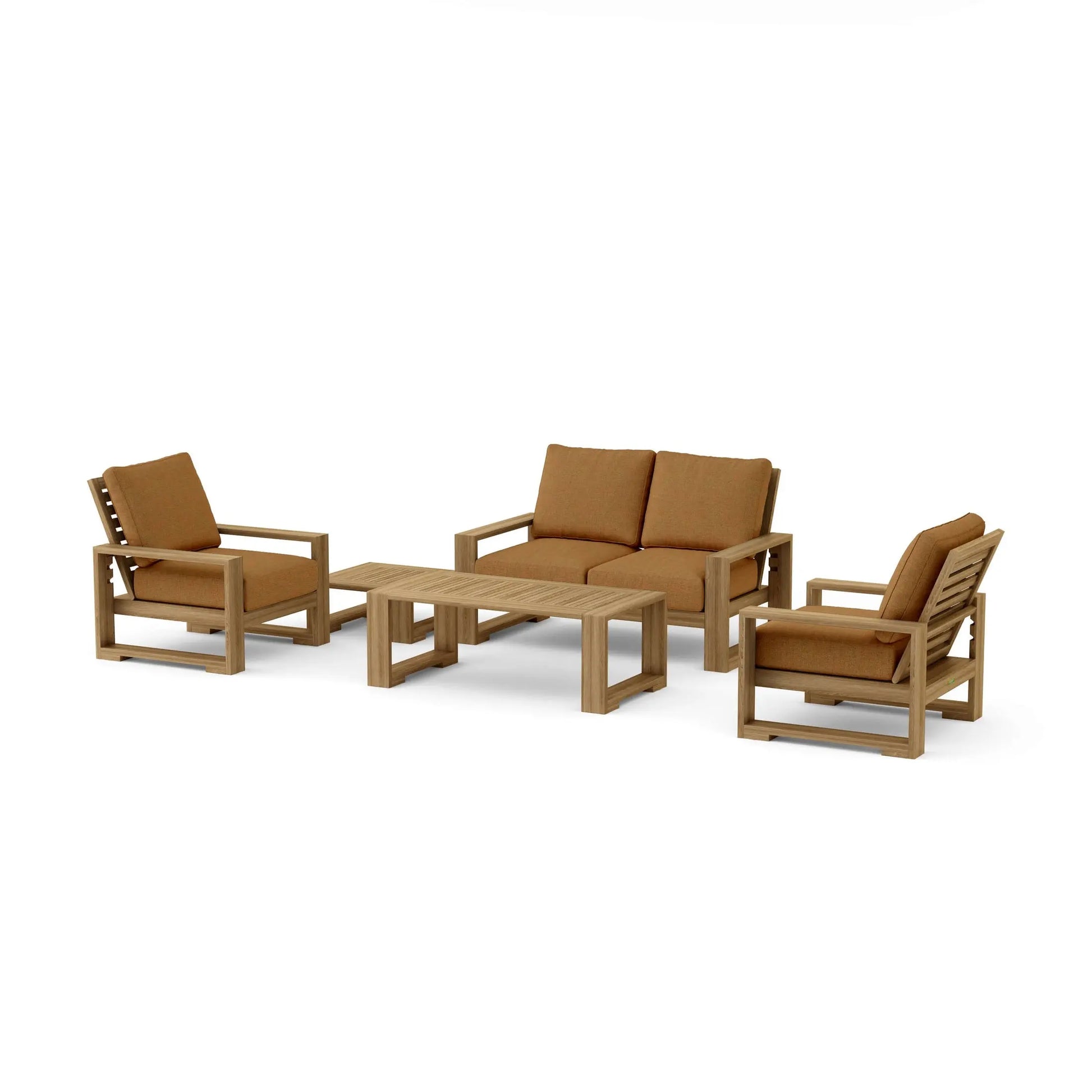 Bahama Chicago 7-Piece Teak Outdoor Dining Set Chair B | BetterPatio // BetterPatio.com