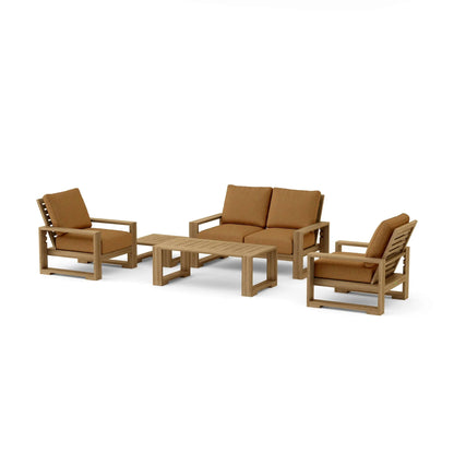 Bahama Chicago 7-Piece Teak Outdoor Dining Set Chair B | BetterPatio // BetterPatio.com