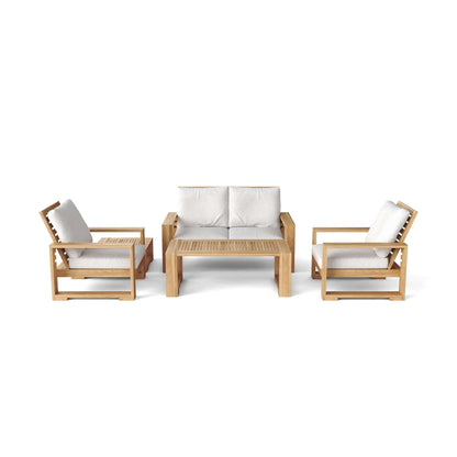 Bahama Chicago 7-Piece Teak Outdoor Dining Set Chair B | BetterPatio // BetterPatio.com