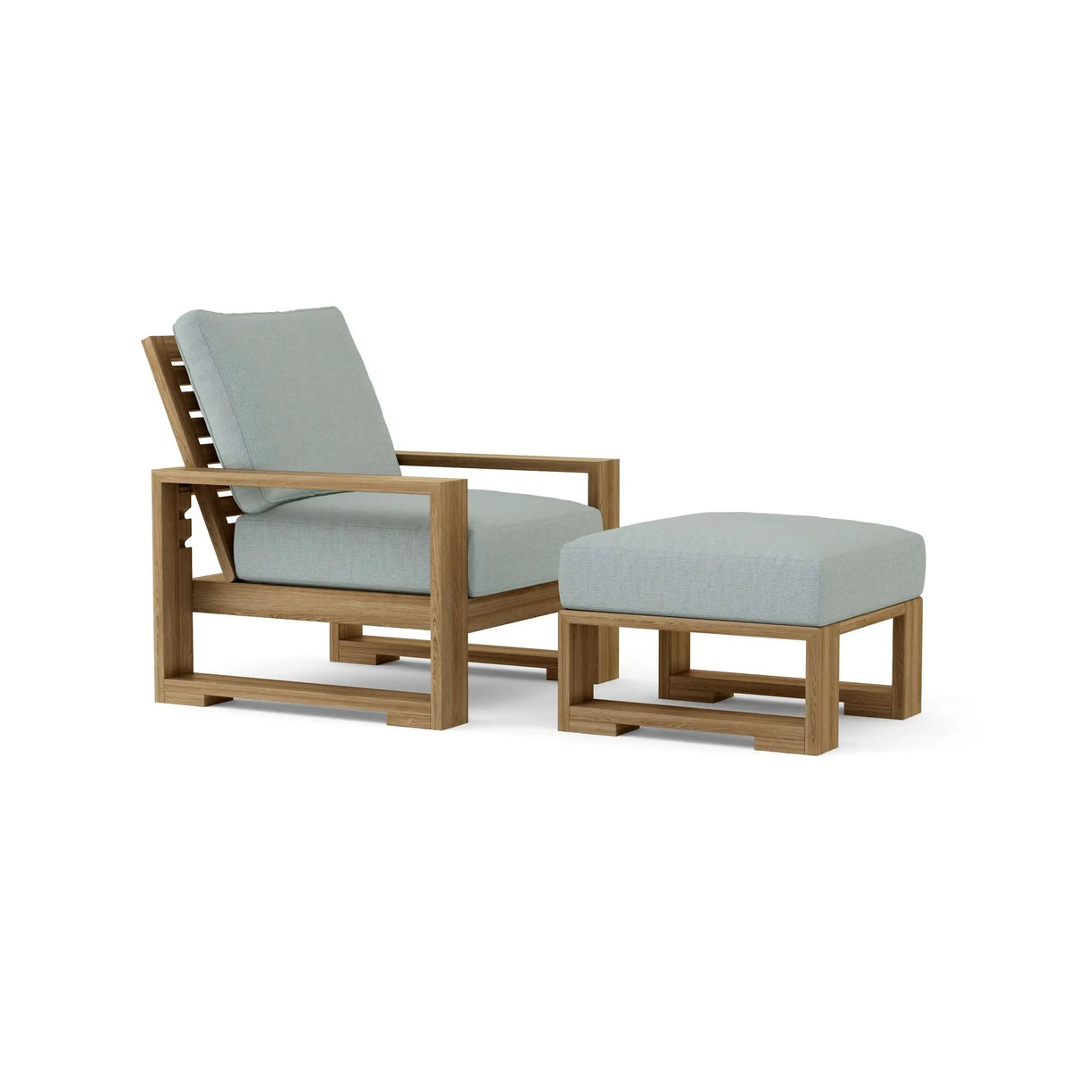Bahama Chicago 7-Piece Teak Outdoor Dining Set Chair B | BetterPatio // BetterPatio.com