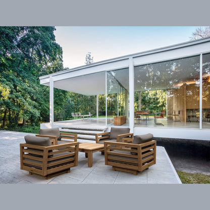 Cordoba Deep Seating 5-Piece Swivel Set | BetterPatio // BetterPatio.com