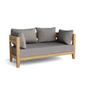 Coronado Deep Seating Loveseat – Teak Outdoor Sofa