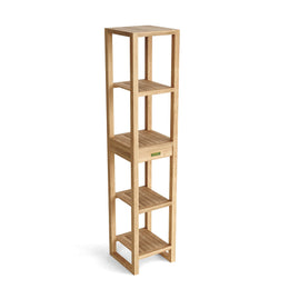 Spa 4-Shelves Teak Table - Towel Rack