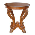 Victorian Claw Feet Side Table - Handcrafted Mahogany