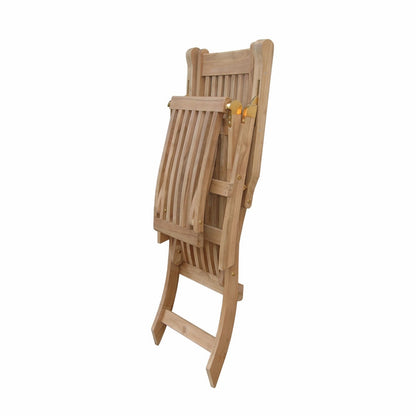 Tropicana Steamer Chair – Teak Outdoor Recliner | BetterPatio // BetterPatio.com