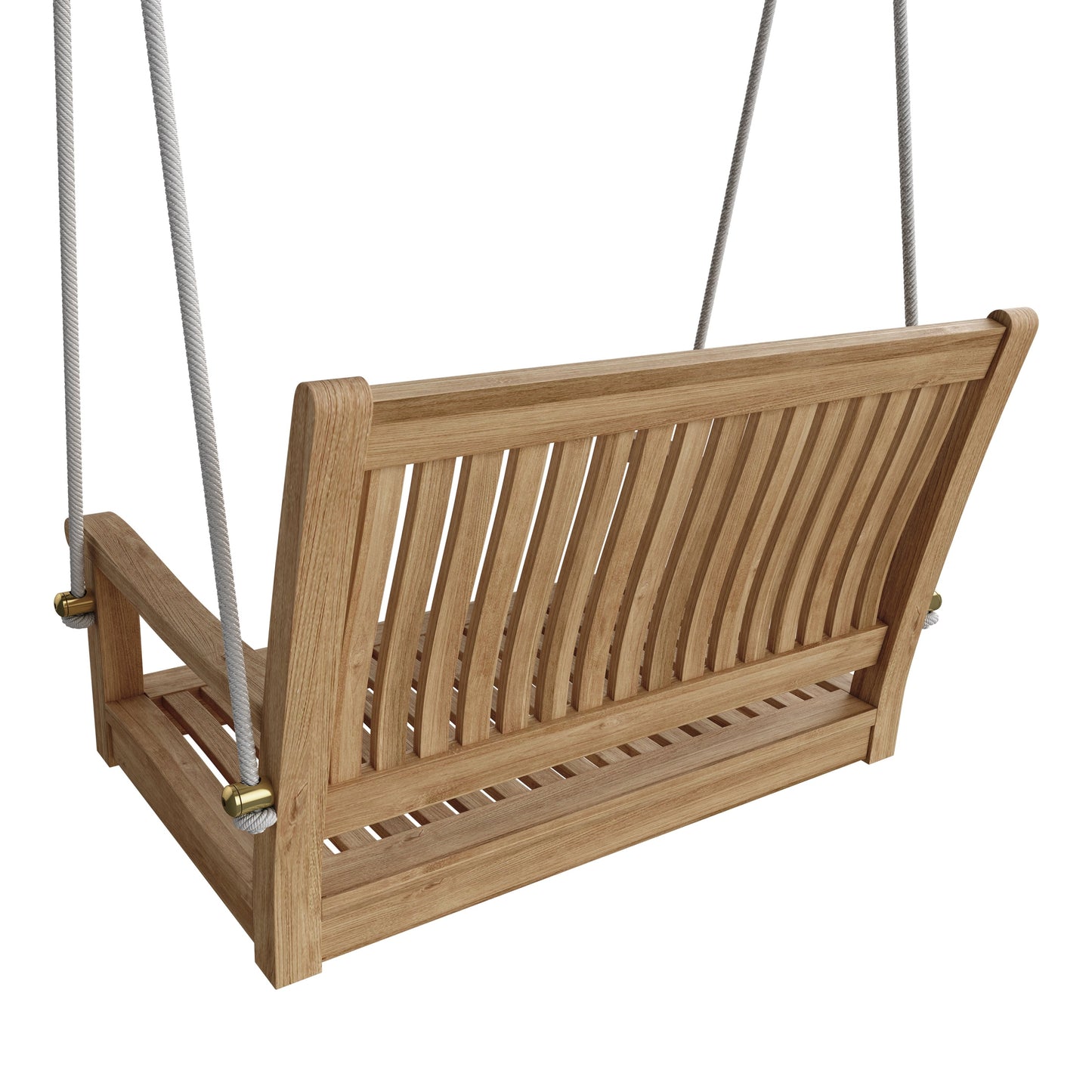 Del-Amo 36" Swing Bench – Teak Outdoor Seating | BetterPatio // BetterPatio.com