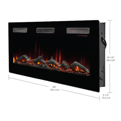Dimplex SIL60 wall-mount dimensions diagram