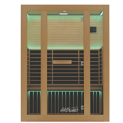 Solara-4 infrared sauna - isolated view