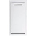 Summerset 14-Inch Narrow Stainless Steel Outdoor Trash Drawer – Soft-Close Full-Extension Design