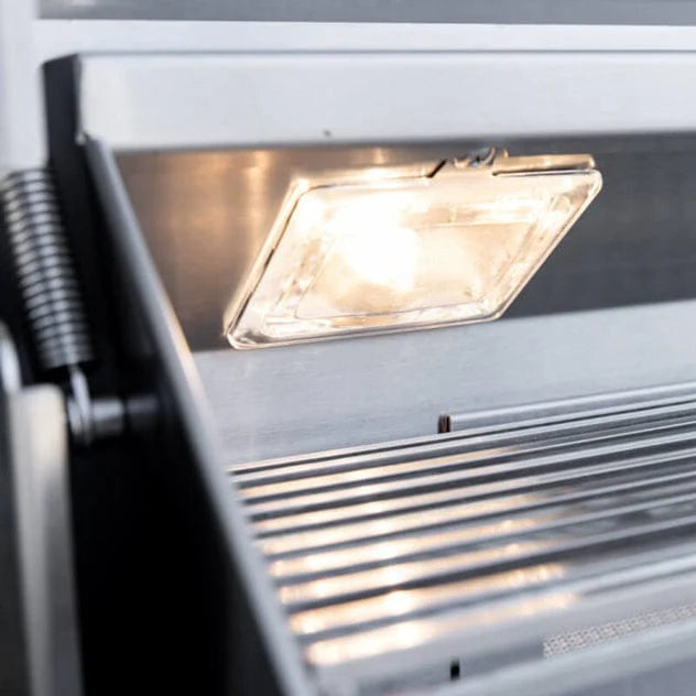 Summerset Sizzler Pro 32-Inch 4-Burner Built-In Gas Grill with Infrared Back Burner