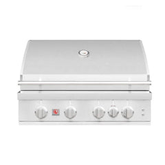 Summerset Sizzler Pro 32-Inch 4-Burner Built-In Gas Grill with Infrared Back Burner